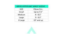 Load image into Gallery viewer, ARYSE Hyperknit Wrist Sleeve- Silver